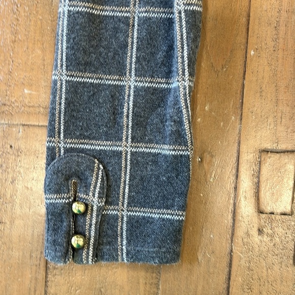 Janie and jack gray plaid leggings - Picture 2 of 5